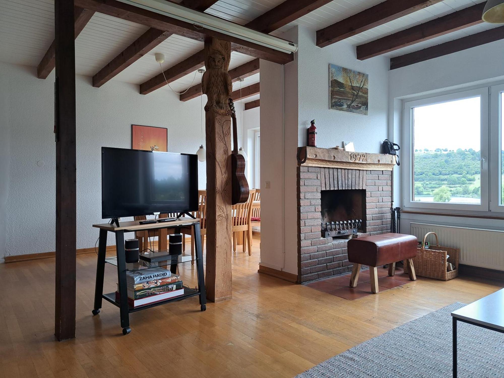 Haus Mit Idyllischem Seeblick Schalkenmehren Extérieur photo